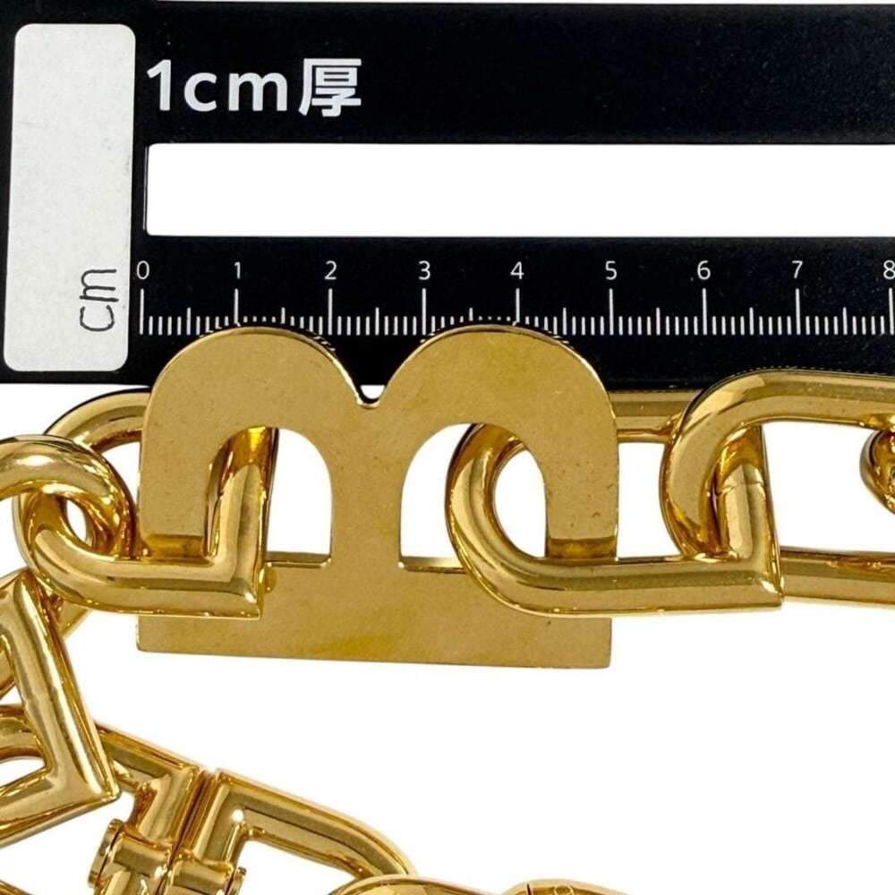 Balenciaga Unisex B Chain XXL Link Necklace 45cm - Picture 9 of 10